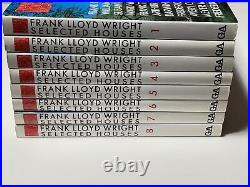 Frank Lloyd Wright Selected Houses 8 Volumes