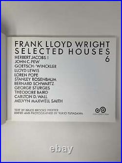Frank Lloyd Wright Selected Houses No 6 English and Japanese Edition 1st LN PB