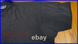 Frank Lloyd Wright Shirt Extra Large Taliesin VTG 80s Single Stitch Black Faded