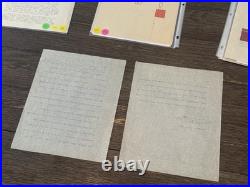 Frank Lloyd Wright Signed 1953 Manuscript to Robsjohn Gibbings Book