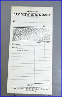 Frank Lloyd Wright Signed Bank Deposit Slip Authenticated by JSA