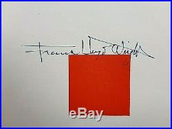 Frank Lloyd Wright Signed Book An Autobiography 1943 Coa From Jsa W Provenance