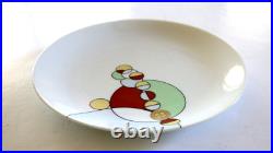 Frank Lloyd Wright Signed Cabaret Lg Plate Imperial Hotel 1968 Not Reproduction