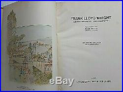 Frank Lloyd Wright Signed Ist Edition Book Dated 1926 To Friend Lewis Mumford