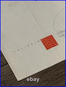 Frank Lloyd Wright Signed Letter Taliesin West June 12, 1954 Personal