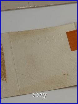 Frank Lloyd Wright Signed Note Taliesin West April 4th, 1950