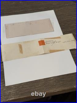 Frank Lloyd Wright Signed Note Taliesin West April 4th, 1950