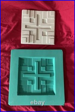Frank Lloyd Wright Silicone Tile Make Your Own Molds 6 x High Relief 1