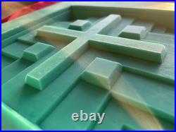 Frank Lloyd Wright Silicone Tile Make Your Own Molds 6 x High Relief 1