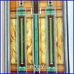 Frank Lloyd Wright Stained Glass/Bradley Mansion Skylight/WindowithTabletop/Used