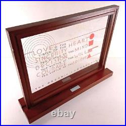 Frank Lloyd Wright Stained Glass Commandments Glassmasters Company