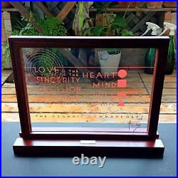 Frank Lloyd Wright Stained Glass Commandments Glassmasters Inc