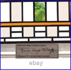 Frank Lloyd Wright Stained Glass Darwin D. Martin House Panel by Glassmasters