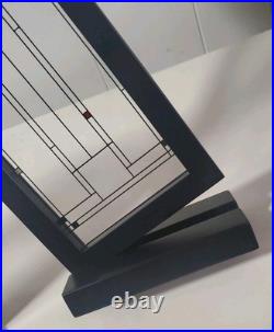 Frank Lloyd Wright Style Glass Panel Set of 3 March Balloons Repro Art