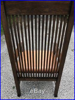 Frank Lloyd Wright Style Prairie Oak Arm Chair