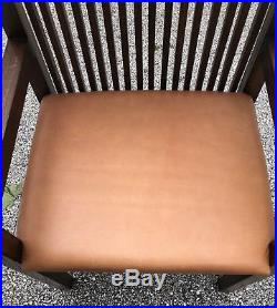 Frank Lloyd Wright Style Prairie Oak Arm Chair