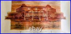 Frank Lloyd Wright THE GREAT WORKROOM SC JOHNSON Administration Building 1986