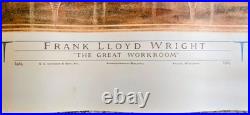Frank Lloyd Wright THE GREAT WORKROOM SC JOHNSON Administration Building 1986