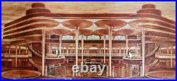 Frank Lloyd Wright THE GREAT WORKROOM SC JOHNSON Administration Building 1986