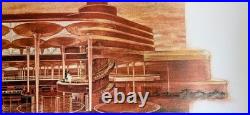 Frank Lloyd Wright THE GREAT WORKROOM SC JOHNSON Administration Building 1986