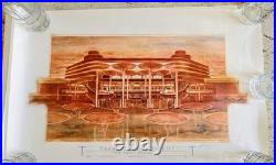 Frank Lloyd Wright THE GREAT WORKROOM SC JOHNSON Administration Building 1986