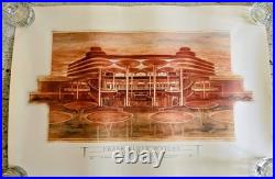 Frank Lloyd Wright THE GREAT WORKROOM SC JOHNSON Administration Building 1986