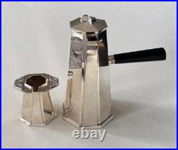 Frank Lloyd Wright TIFFANY & Co. Sterling Imperial Hotel Coffee Pot/CreamerY006