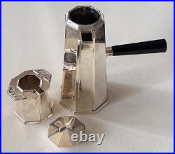 Frank Lloyd Wright TIFFANY & Co. Sterling Imperial Hotel Coffee Pot/CreamerY006