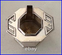 Frank Lloyd Wright TIFFANY & Co. Sterling Imperial Hotel Coffee Pot/CreamerY006