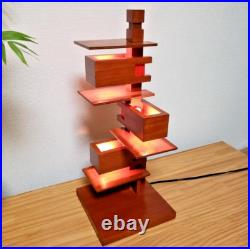 Frank Lloyd Wright Table Lighting TALIESIN 4 cherry LED Reproduct for Japan New