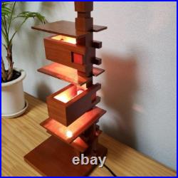 Frank Lloyd Wright Table Lighting TALIESIN 4 cherry LED Reproduct for Japan New