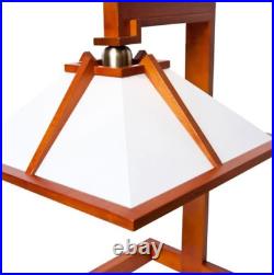 Frank Lloyd Wright Taliesin1 M Desk Lamp Table cherry brownGeneric Reproduction