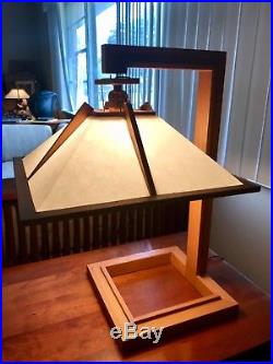Frank Lloyd Wright Taliesin 1 Table Lamp (One of Two)