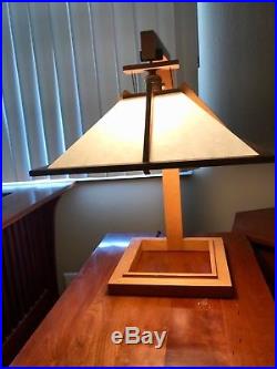 Frank Lloyd Wright Taliesin 1 Table Lamp (One of Two)