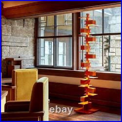 Frank Lloyd Wright Taliesin 2 Medium Cherry Brown Designer cherry wood Reproduct