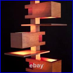 Frank Lloyd Wright Taliesin 2 Medium Cherry Brown Designer cherry wood Reproduct