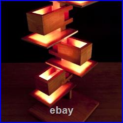 Frank Lloyd Wright Taliesin 2 Medium Cherry Brown Designer cherry wood Reproduct
