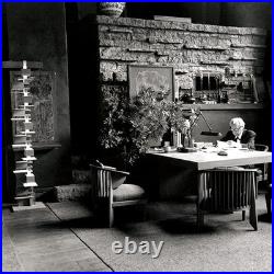 Frank Lloyd Wright Taliesin 2 Medium Cherry Brown Designer cherry wood Reproduct