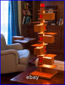 Frank Lloyd Wright Taliesin 3 Brown Table Lamp Reproduction