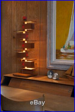 Frank Lloyd Wright Taliesin 3 Table Lamp Cherry Wood