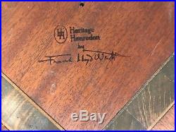 Frank Lloyd Wright Taliesin Coffee Table By Henredon 1955 Slate Top Mid Century