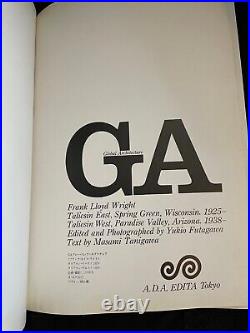 Frank Lloyd Wright Taliesin GA, 1972, Issue 15, A. D. A. Edita