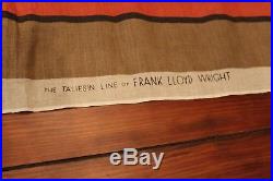 Frank Lloyd Wright Taliesin Line 1955 For Schumacher Textile Design 103