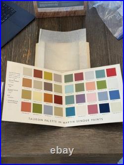 Frank Lloyd Wright Taliesin Palette Martin-Senour Paints 1950s Schumacher Rare
