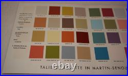 Frank Lloyd Wright Taliesin Palette Martin-Senour Paints 1950s Schumacher Rare
