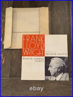 Frank Lloyd Wright Taliesin Palette Martin-Senour Paints 1950s Schumacher Rare