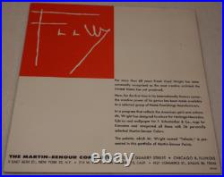 Frank Lloyd Wright Taliesin Palette Martin-Senour Paints 1950s Schumacher Rare