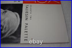 Frank Lloyd Wright Taliesin Palette Martin-Senour Paints 1950s Schumacher Rare