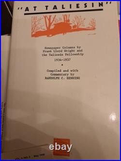 Frank Lloyd Wright Taliesin School Of Architecture Collection