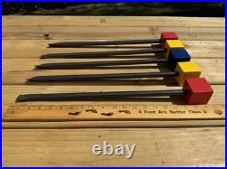 Frank Lloyd Wright Taliesin Set of 5 Garden Stakes New In Original Packaging